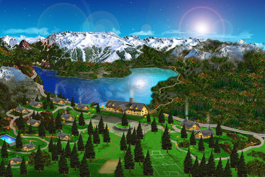 סן קרלוס דה ברילוצ'ה Estancia Del Carmen Mountain Resort מראה חיצוני תמונה